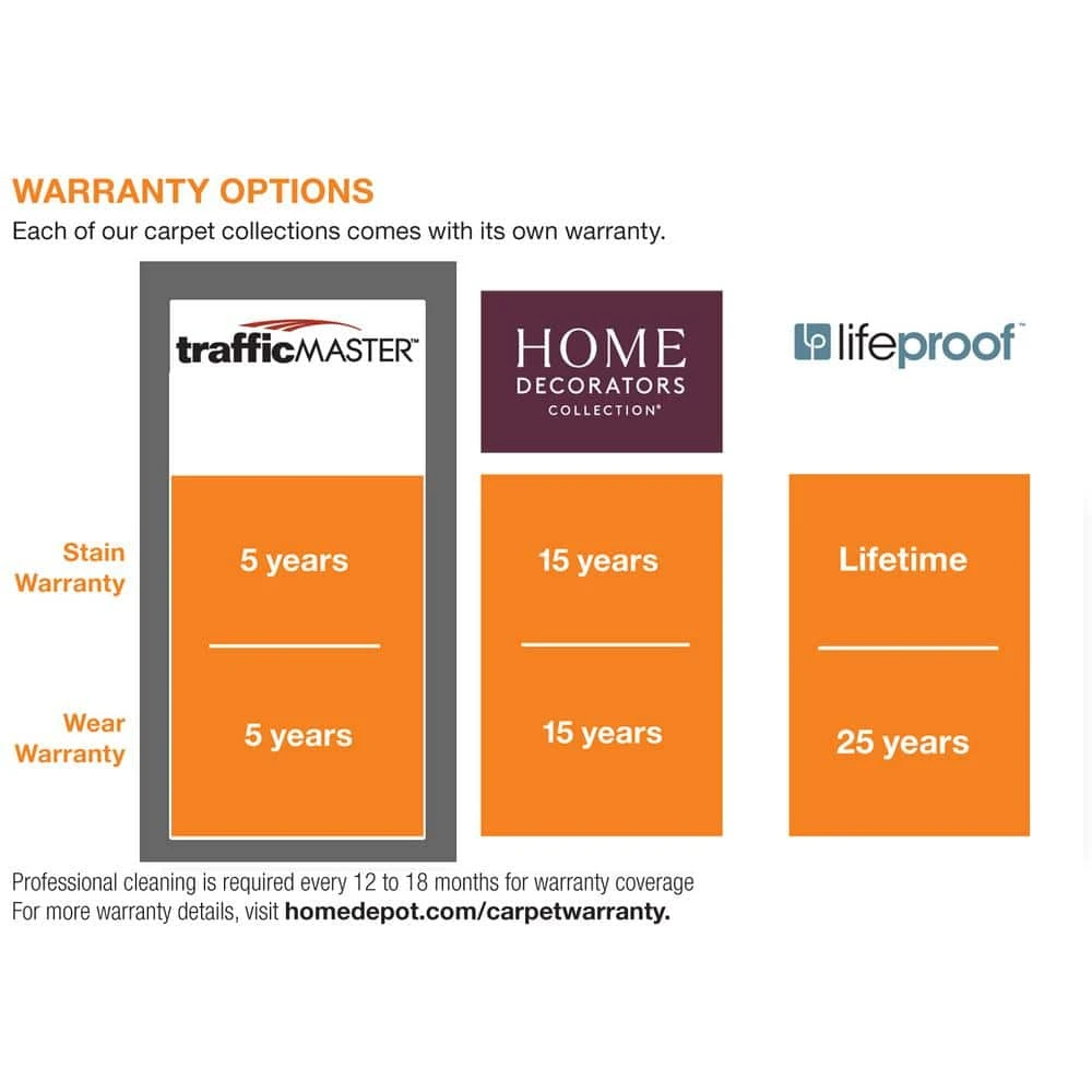 Hot Shot II - Color Tuscan Indoor 12 ft. Texture Beige Carpet by TrafficMaster 5 Hot Shot II - Color Tuscan Indoor 12 ft. Texture Beige Carpet by TrafficMaster - Image 3