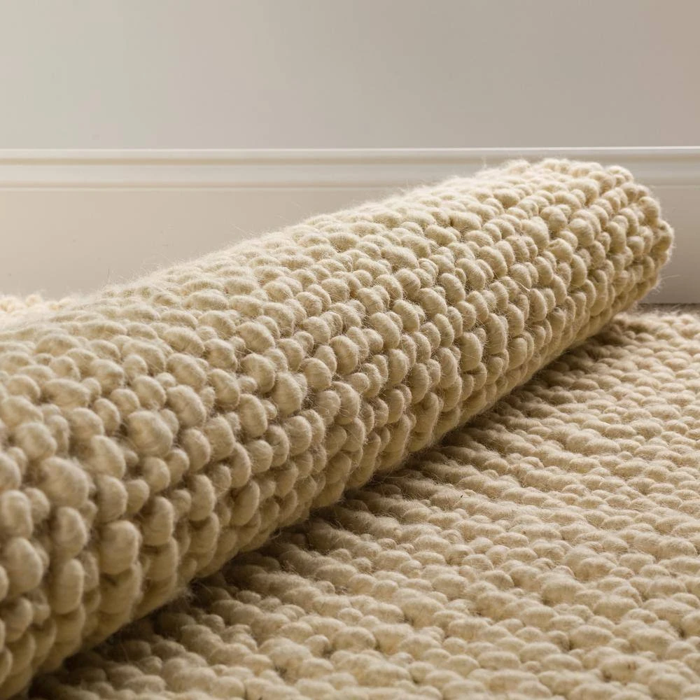 Samson 1 Vanilla 8 ft. x 10 ft. Area Rug by Addison Rugs 10 Samson 1 Vanilla 8 ft. x 10 ft. Area Rug by Addison Rugs - Image 8