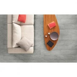 Vigo Gris 12 in. x 24 in. Matte Ceramic Stone Look Floor and Wall Tile (16 sq. ft./Case) by TrafficMaster -TrafficMaster || Addison Rugs Sales vigo gris trafficmaster ceramic tile nhdvigri1224 44 1000