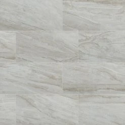 Vigo Gris 12 in. x 24 in. Matte Ceramic Stone Look Floor and Wall Tile (16 sq. ft./Case) by TrafficMaster