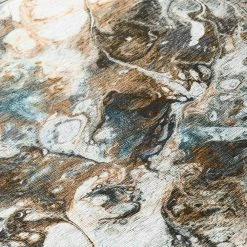 Copeland Volcano 8 ft. x 8 ft. Round Abstract Area Rug by Addison Rugs -TrafficMaster || Addison Rugs Sales volcano addison rugs area rugs hdkc11vl8ro 4f 1000