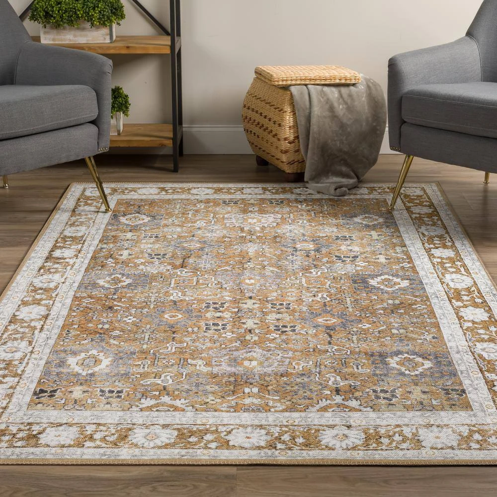 Athena 4 Walnut 8 ft. 6 in. x 12 ft. 9 in. Area Rug by Addison Rugs 15 Athena 4 Walnut 8 ft. 6 in. x 12 ft. 9 in. Area Rug by Addison Rugs - Image 13