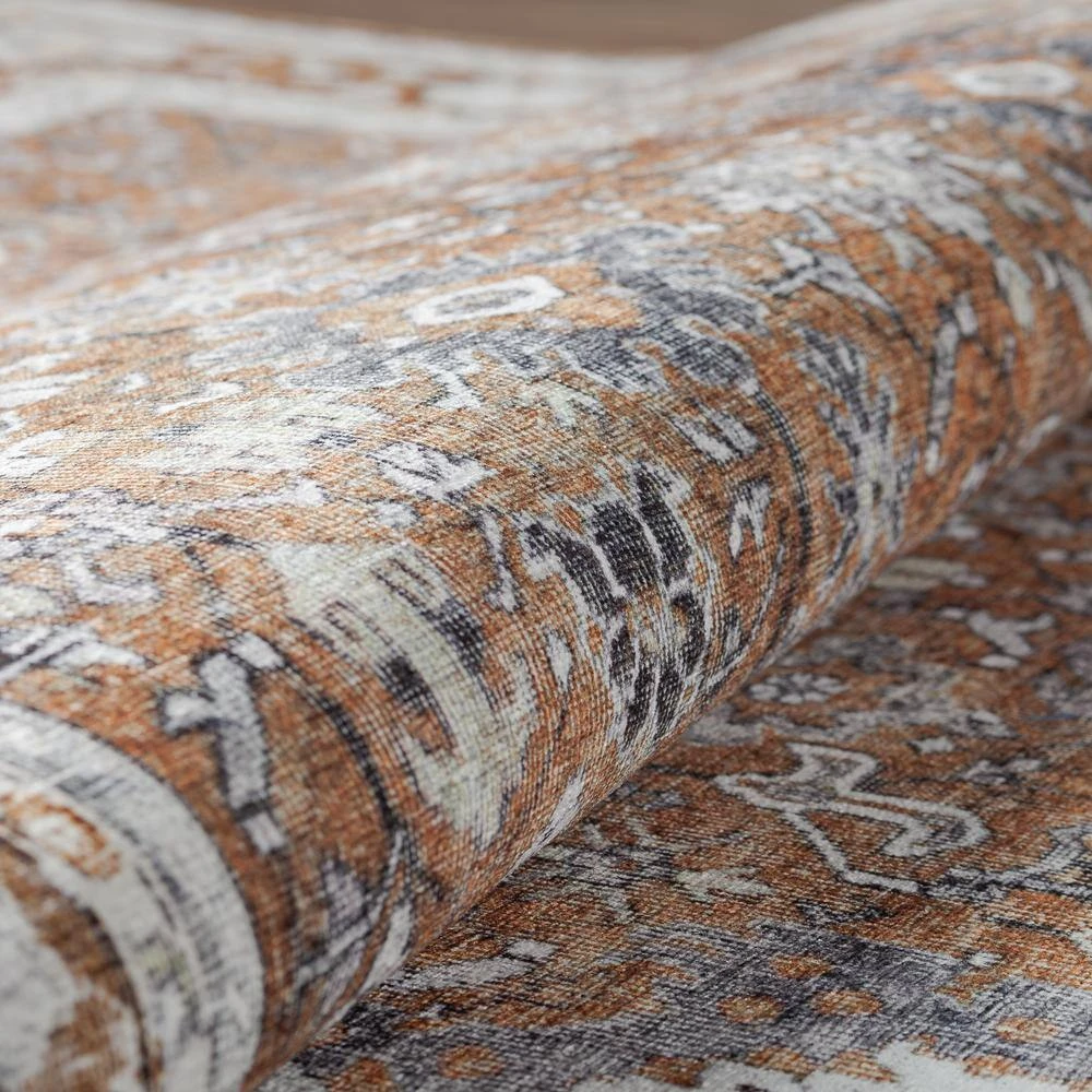 Athena 4 Walnut 8 ft. 6 in. x 12 ft. 9 in. Area Rug by Addison Rugs 11 Athena 4 Walnut 8 ft. 6 in. x 12 ft. 9 in. Area Rug by Addison Rugs - Image 9