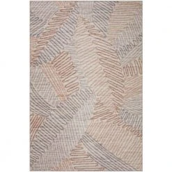 Modena Walnut 8 ft. x 10 ft. Abstract Area Rug by Addison Rugs