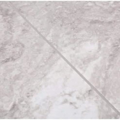 Groutable 18 in. x 18 in. White and Grey Travertine Peel and Stick Vinyl Tile (36 sq. ft. / case) by TrafficMaster 15 Groutable 18 in. x 18 in. White and Grey Travertine Peel and Stick Vinyl Tile (36 sq. ft. / case) by TrafficMaster -TrafficMaster || Addison Rugs Sales white and grey travertine trafficmaster vinyl tile a8006821 77 1000