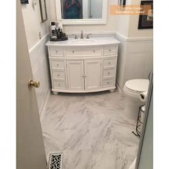 White Marble Residential Vinyl Sheet Flooring 12ft. Wide x Cut to Length by TrafficMaster 7 White Marble Residential Vinyl Sheet Flooring 12ft. Wide x Cut to Length by TrafficMaster -TrafficMaster || Addison Rugs Sales white marble trafficmaster vinyl sheet flooring u6890 258c903p144 40 1000