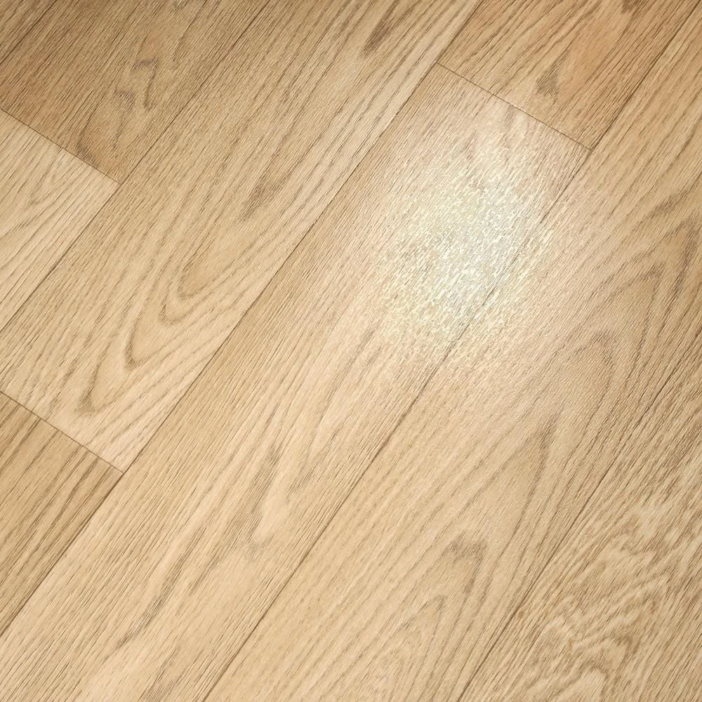 White Oak Residential Vinyl Sheet Flooring 12 ft. Wide x Cut to Length by TrafficMaster 7 White Oak Residential Vinyl Sheet Flooring 12 ft. Wide x Cut to Length by TrafficMaster - Image 5